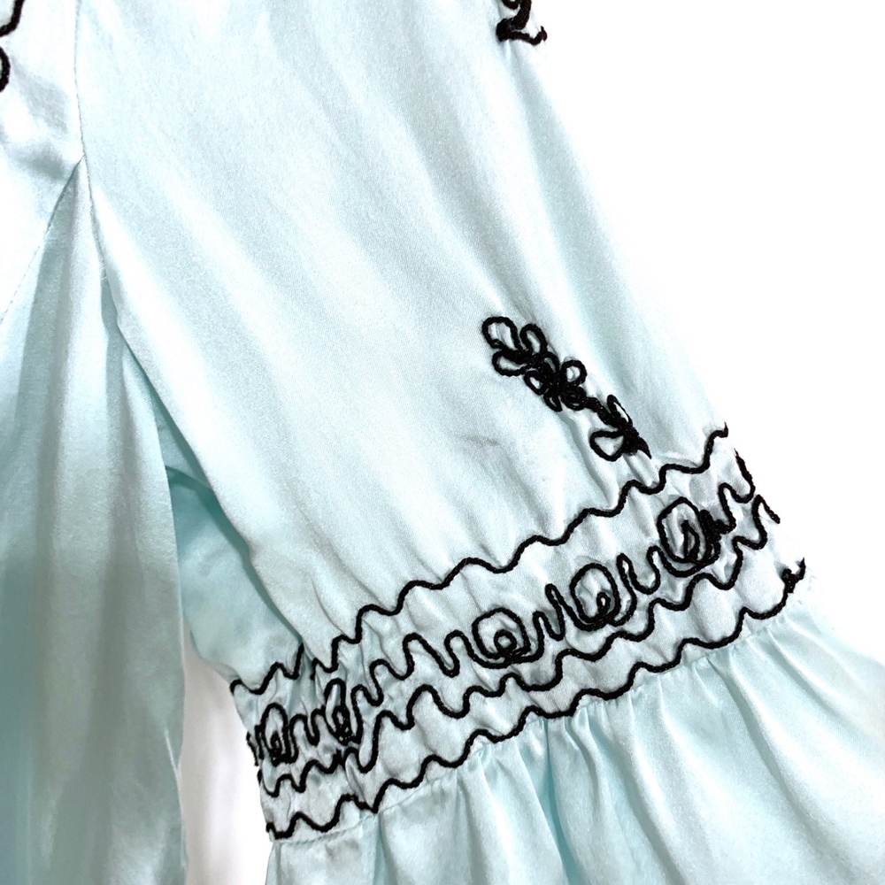 Nanette Lepore Light Blue Blouse - Picture 4 of 8